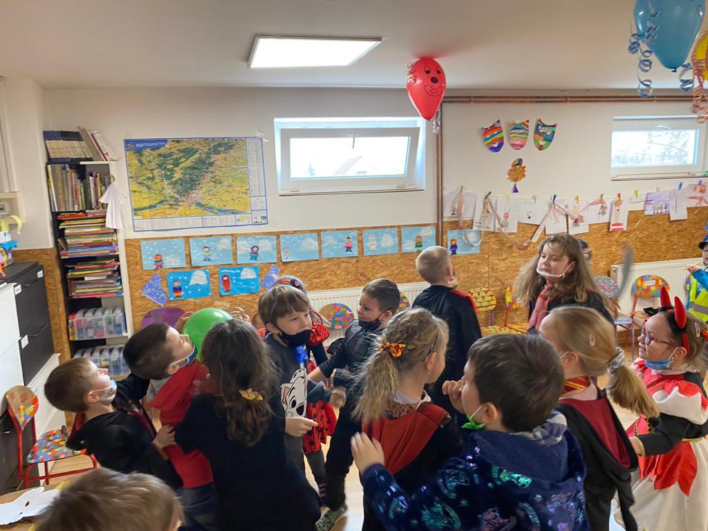 Karneval v ŠKD 54